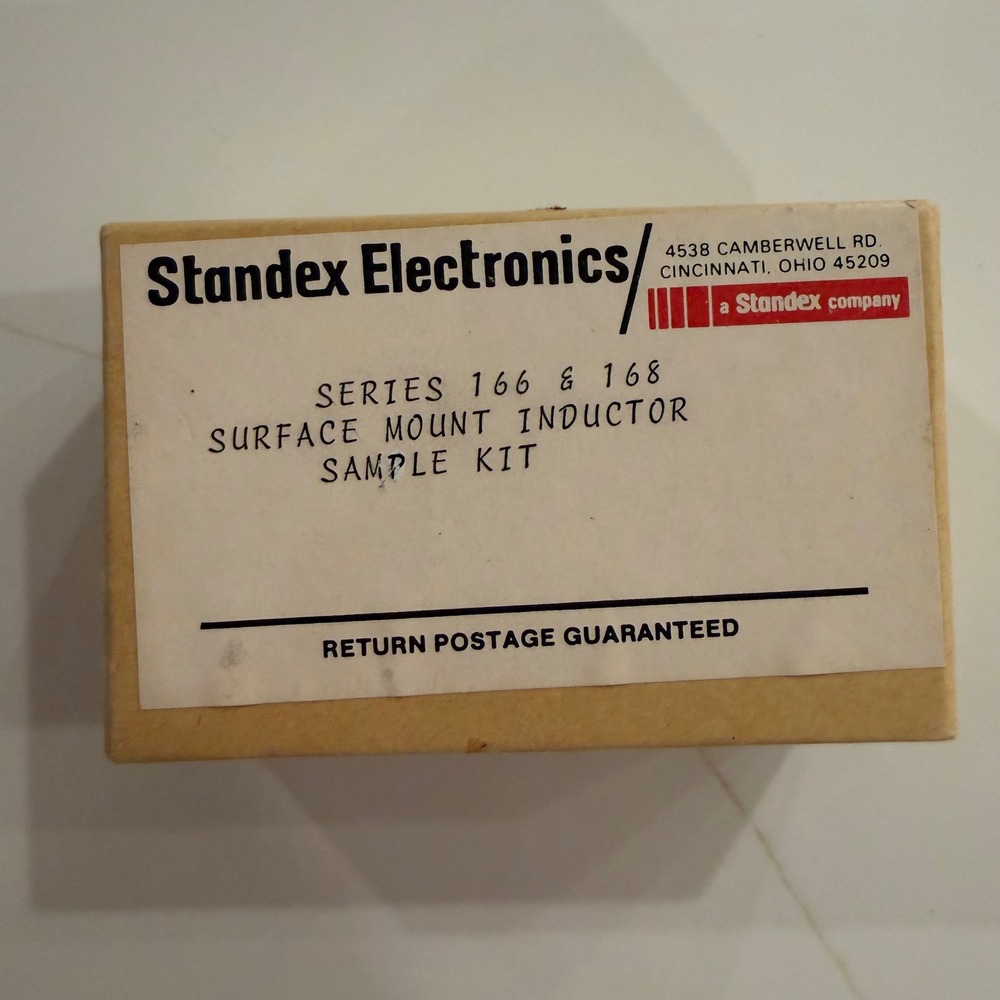 Standex Electronics Series 166 168 Surface Mount Inductor SMT Sample Kit 10 Case